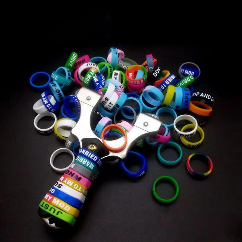 Vape Ring - カラフルな釣り竿,ゴムリング,滑り止め,小,ラップトップ,家庭用ストッパー,20個