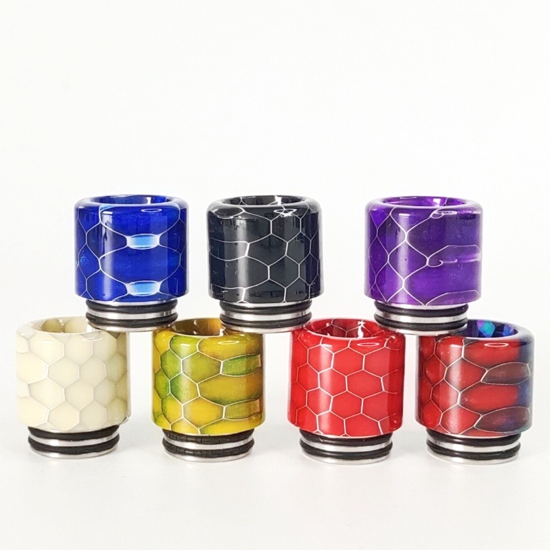 Drip Tip Resin - 1PC 510 810 コンバーチブルアダプター ドリップチップ ステンレス鋼樹脂製