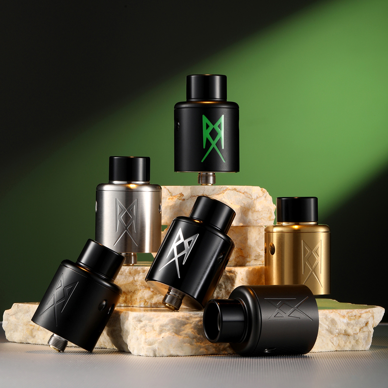 最新のThunderCloud X GRIMM GREEN  - Rda Atomizer Deck のレビューと価格