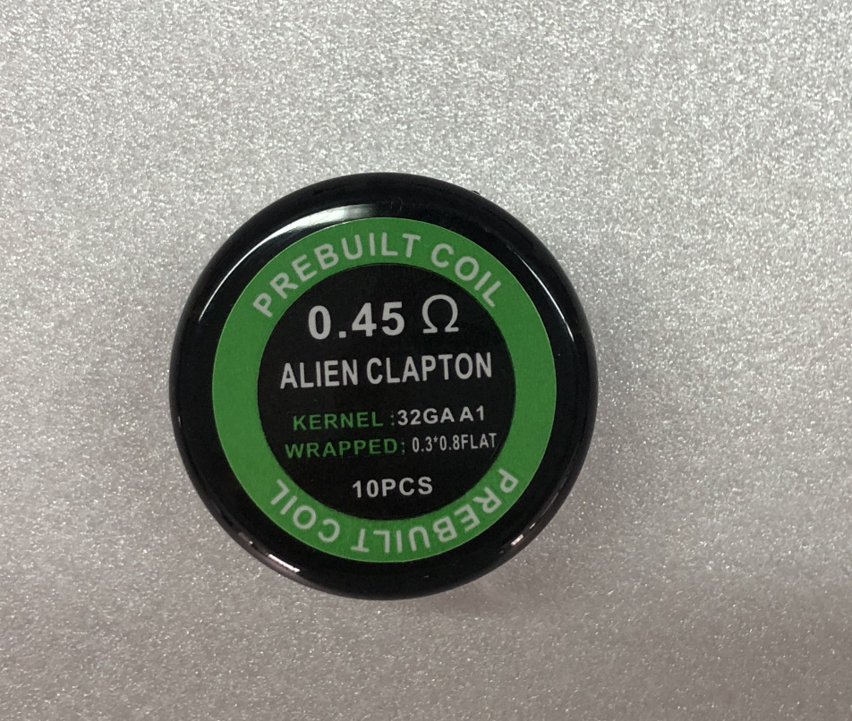 10個入り/箱 ヒューズ付き加熱ワイヤー プレビルドコイル  - Clapton Wire Pre Built のレビューと価格
