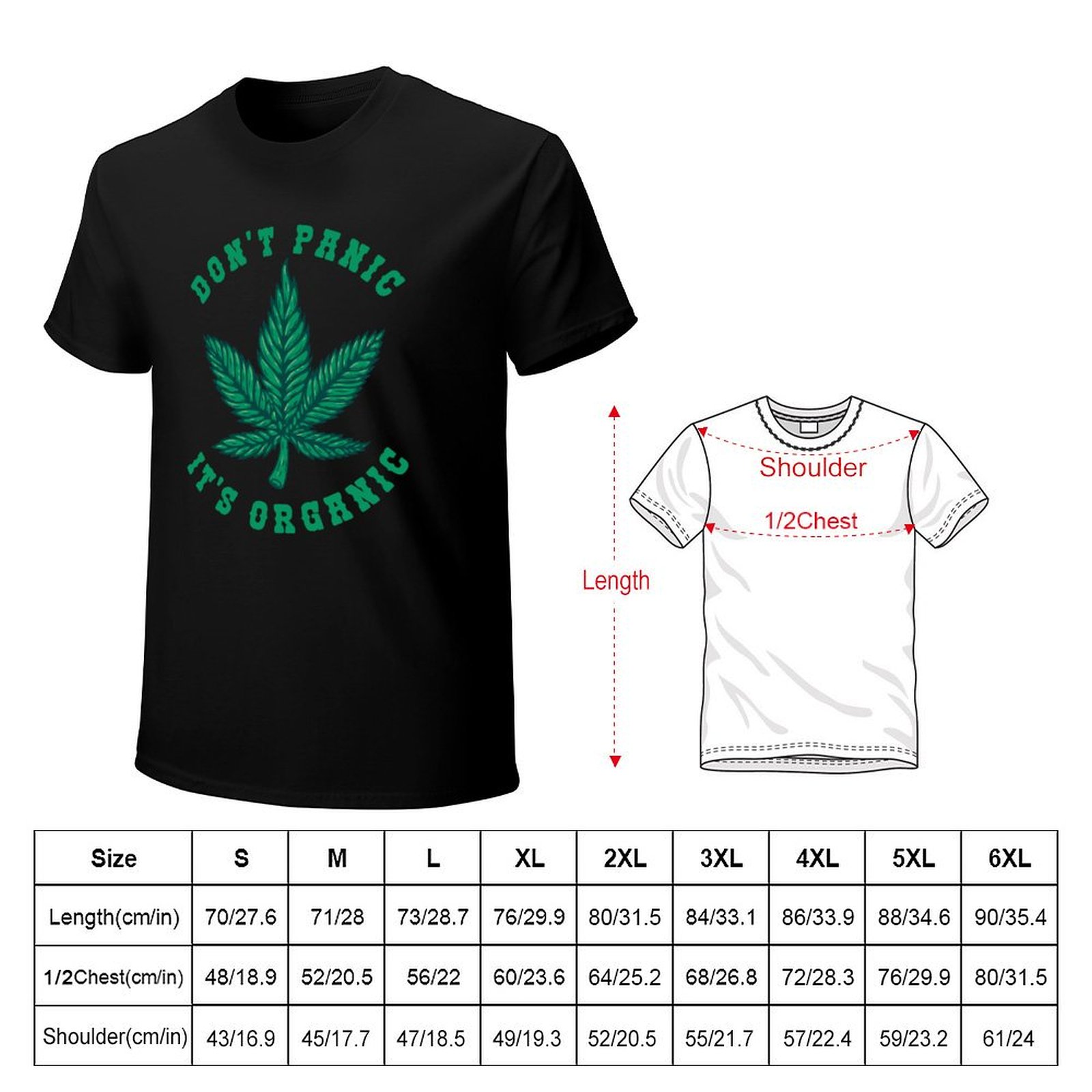 パニックにならないでください、オーガニックTシャツスポーツベ - Cotton Wick Organic のレビューと価格