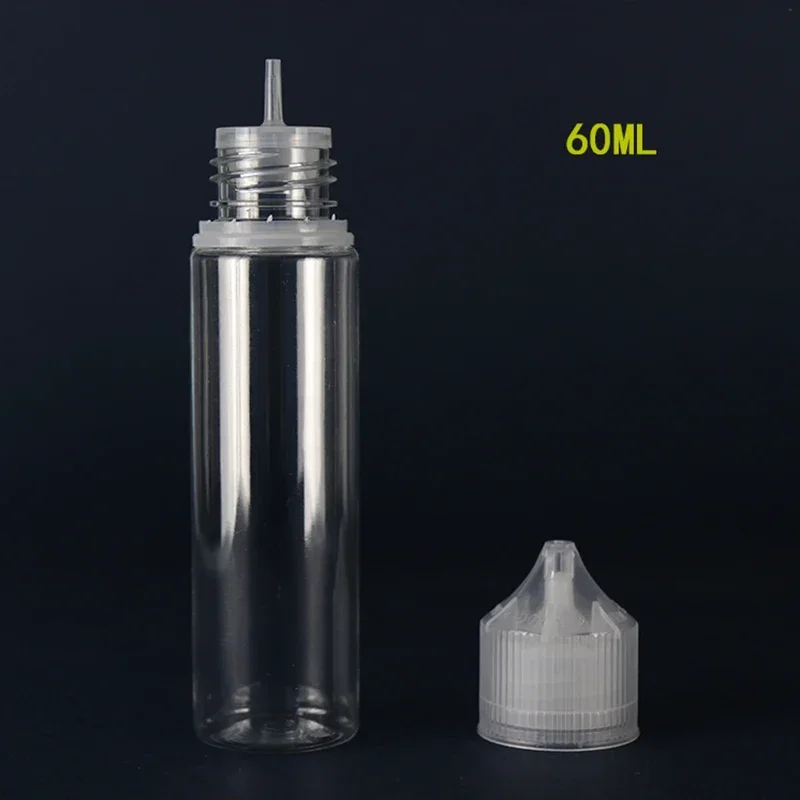 5 個 30ml-120ml PET クリアドロッパーボトル - Vaping Area のレビューと価格