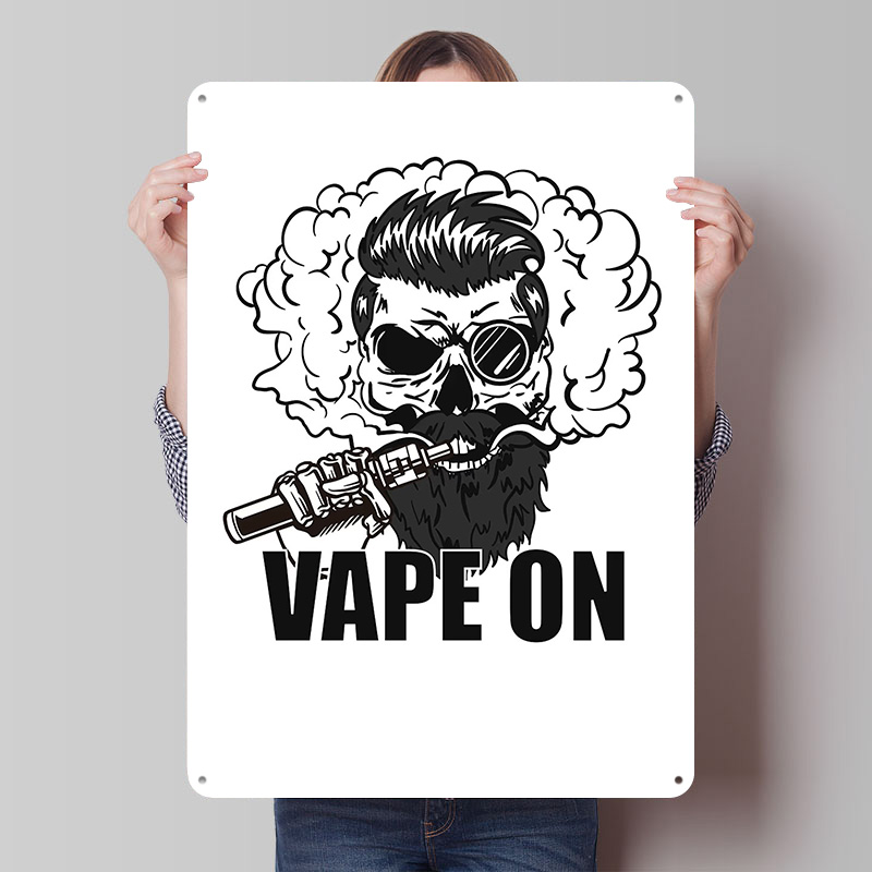 クールな電子タバコのブリキポスター、カスタマイズ可能なウォー - Vape Accessory のレビューと価格